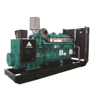 3 Phase Whole House Chinese Diesel Generator  ISO9001 800A Synchronization 485 KW