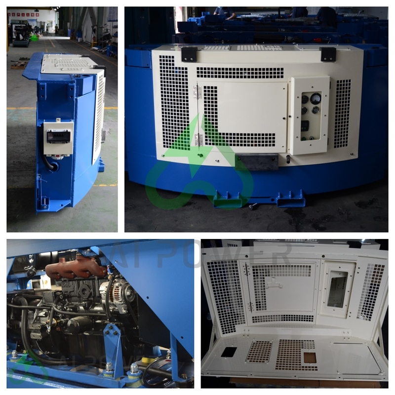 Mitsubishi Kubota Genset 15kw Clip On Type Generator For Reefer Container