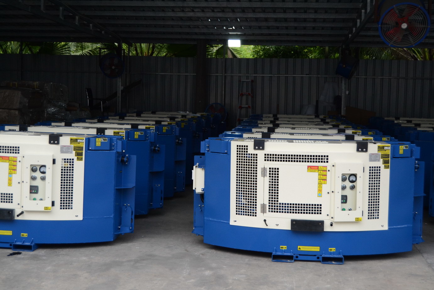 Continuous Power 15KW Clip On Carrier Type Genset For Reefer Container