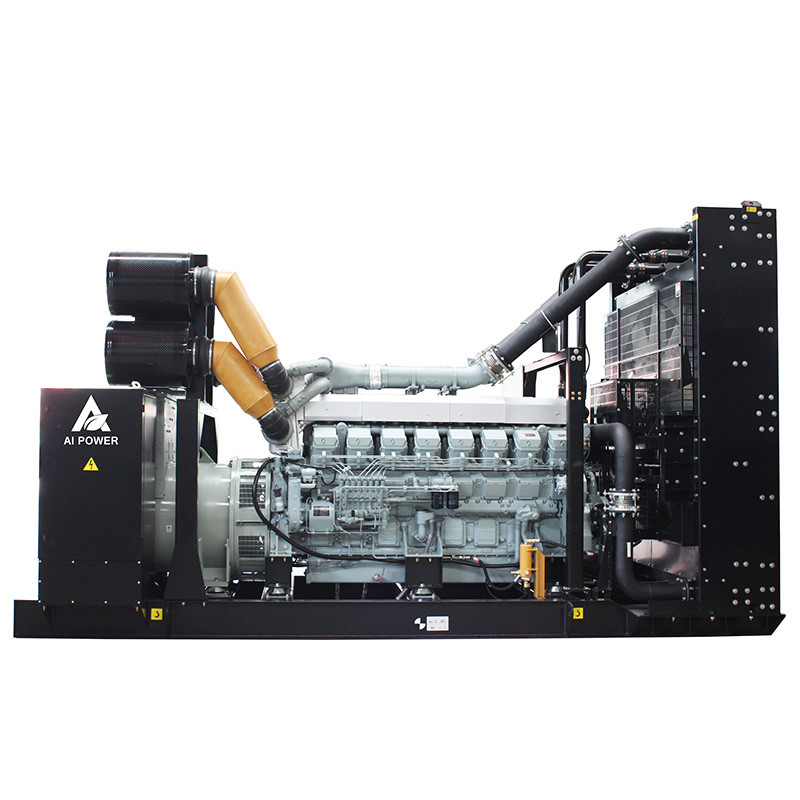 1500 Kw 3000A Mitsubishi Diesel Generator Industrial Standby Generator Smartgen 1500RMP